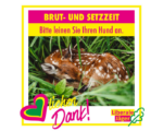 Beginn der Brut- und Setzzeit